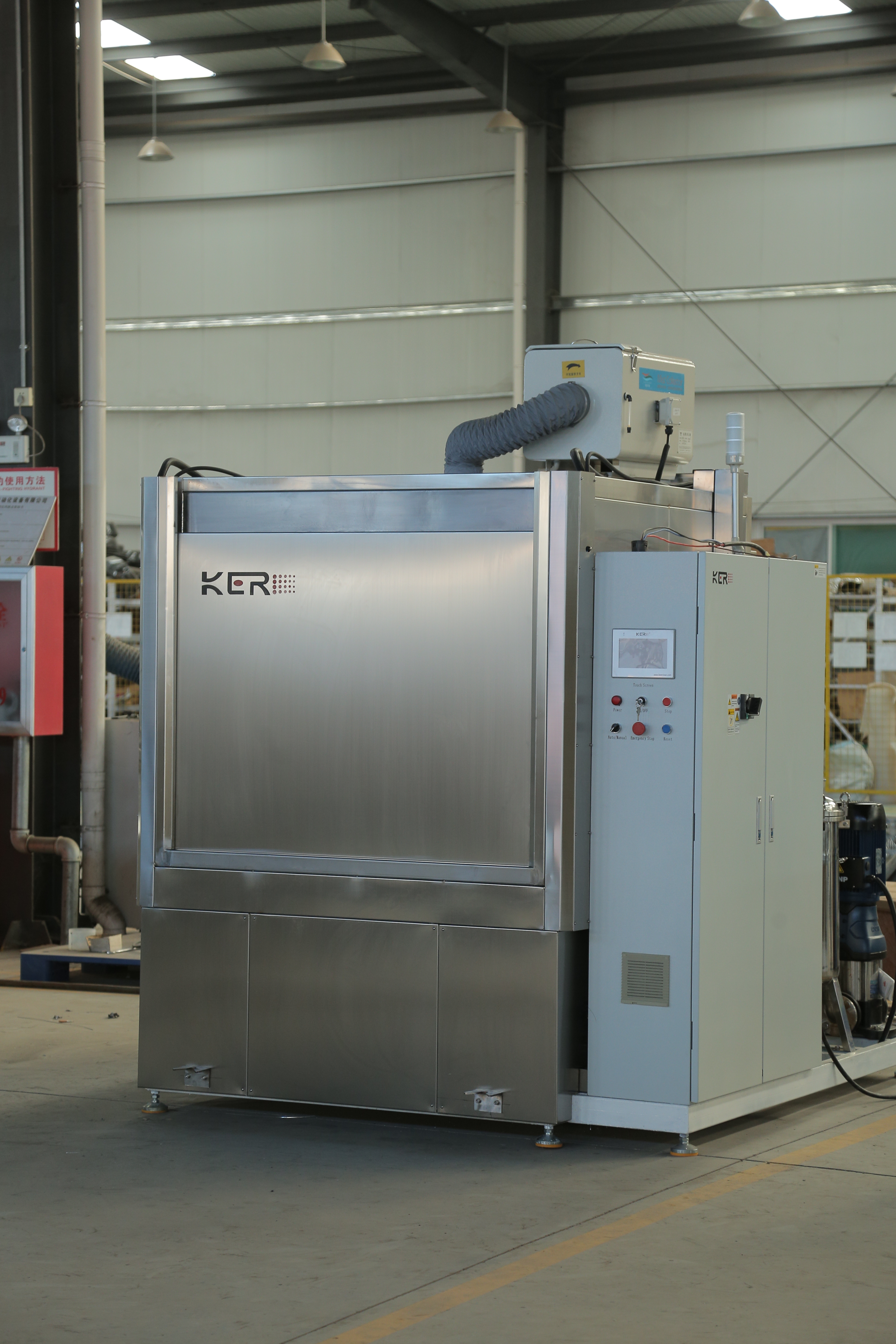 清洗壓力140Mpa的高壓去毛刺清洗機，破解復雜零件清潔難題